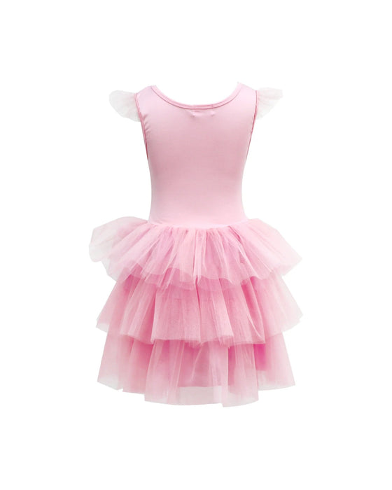 Pink Poppy Claris Fashion Tulle Dress Pink Size 5-6