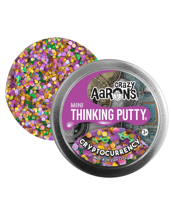 Aarons Putty 2 Inch Mini Thinking Putty Star Effects 72 Tin - Assorted