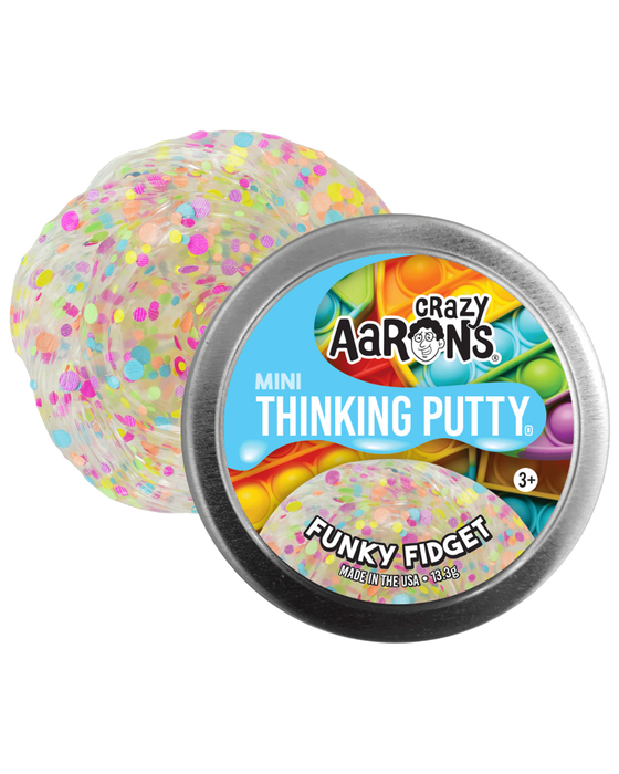 Aarons Putty 2 Inch Mini Thinking Putty Star Effects 72 Tin - Assorted