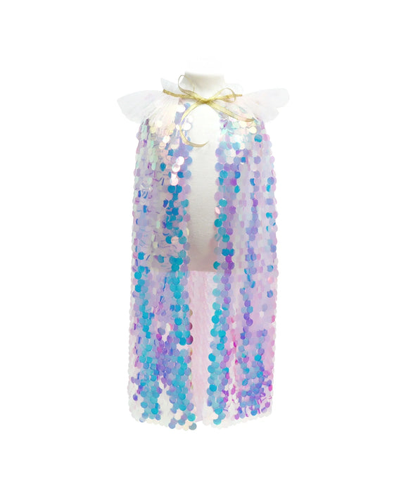 Pink Poppy Shimmering Mermaid Sequinned Party Cape