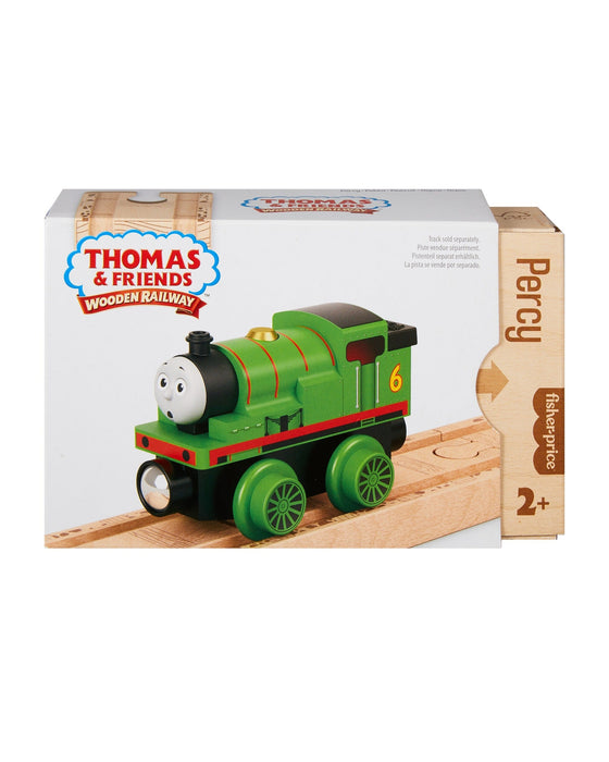 Fisher Price Thomas and Friends Wooden Railway Percy Engine