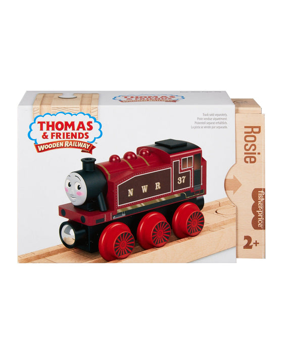 Fisher Price Thomas and Friends Wooden Railway Rosie Engine