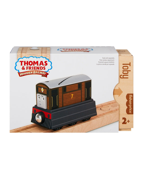 Fisher Price Thomas and Friends Wooden Railway Toby Engine