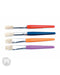 Micador Round Flat Brush 4PK