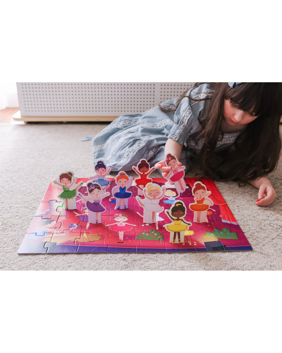 Sassi 3D Puzzle And Book Learn Colours Ballerinas