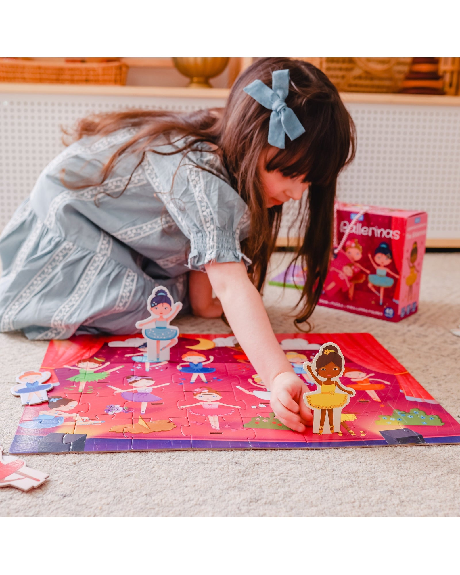 Sassi – 3D Puzzle and Book - Ballerinas – Kidstuff