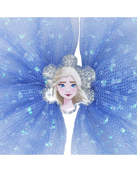 Pink Poppy Frozen 2 Elsa Sparkling Hair Bow