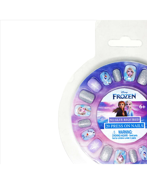 Pink Poppy Disney Frozen Elsa Press On Nails