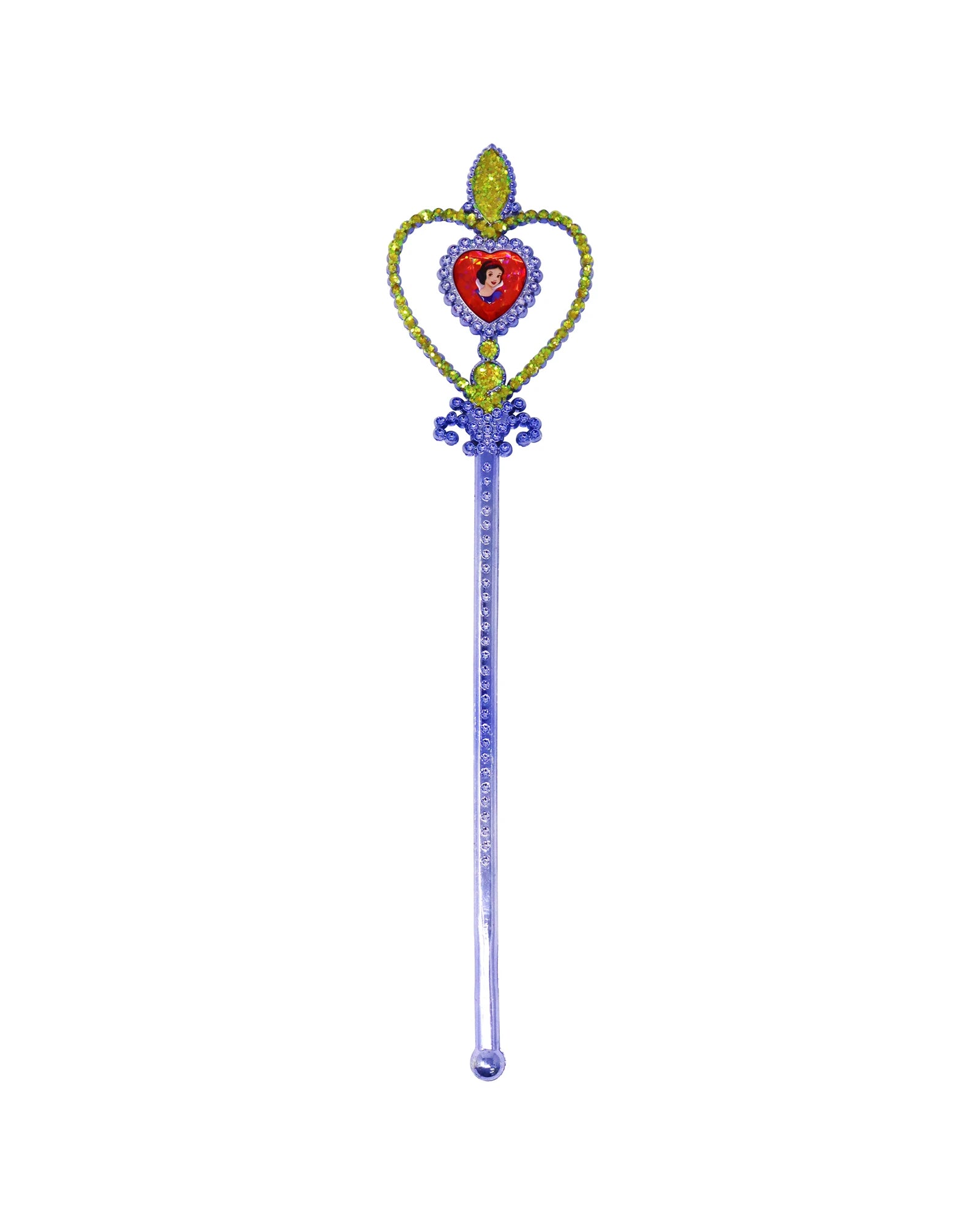 Pink Poppy Disney Snow White Heart Gemstone and Glitter Wand