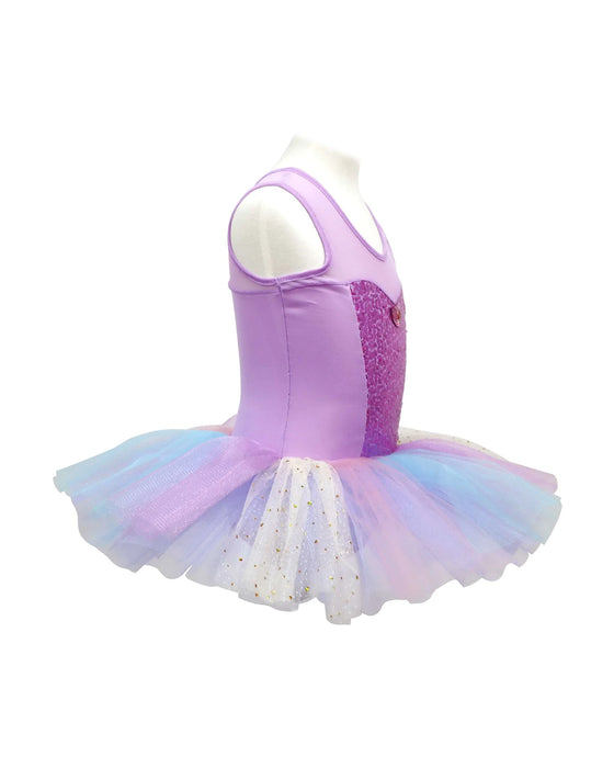 Pink Poppy Disney The Little Mermaid Sparkle Tiered Tutu Dress Age 5-6