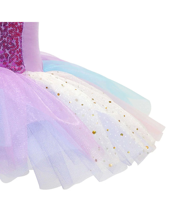 Pink Poppy Disney The Little Mermaid Sparkle Tiered Tutu Dress Age 5-6