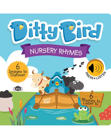 Ditty Bird Nursery Rhymes Board Book - Kidstuff