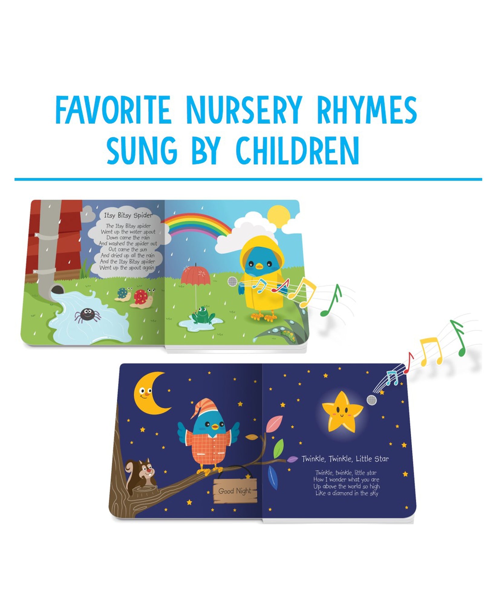 Ditty Bird Nursery Rhymes Board Book - Kidstuff