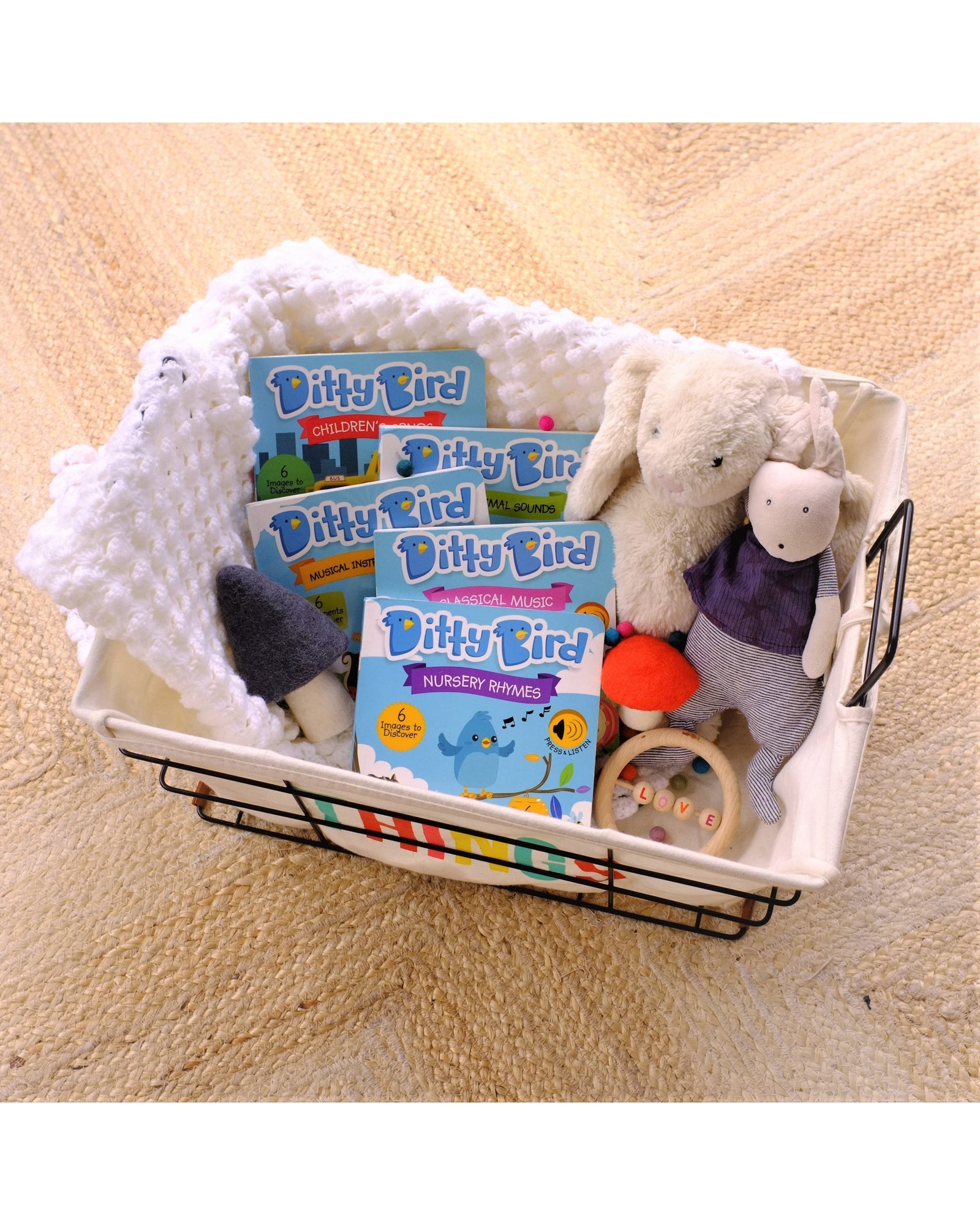 Ditty Bird Nursery Rhymes Board Book - Kidstuff