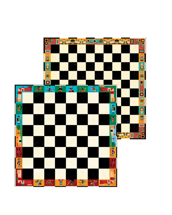 Djeco Chess Checkers Game