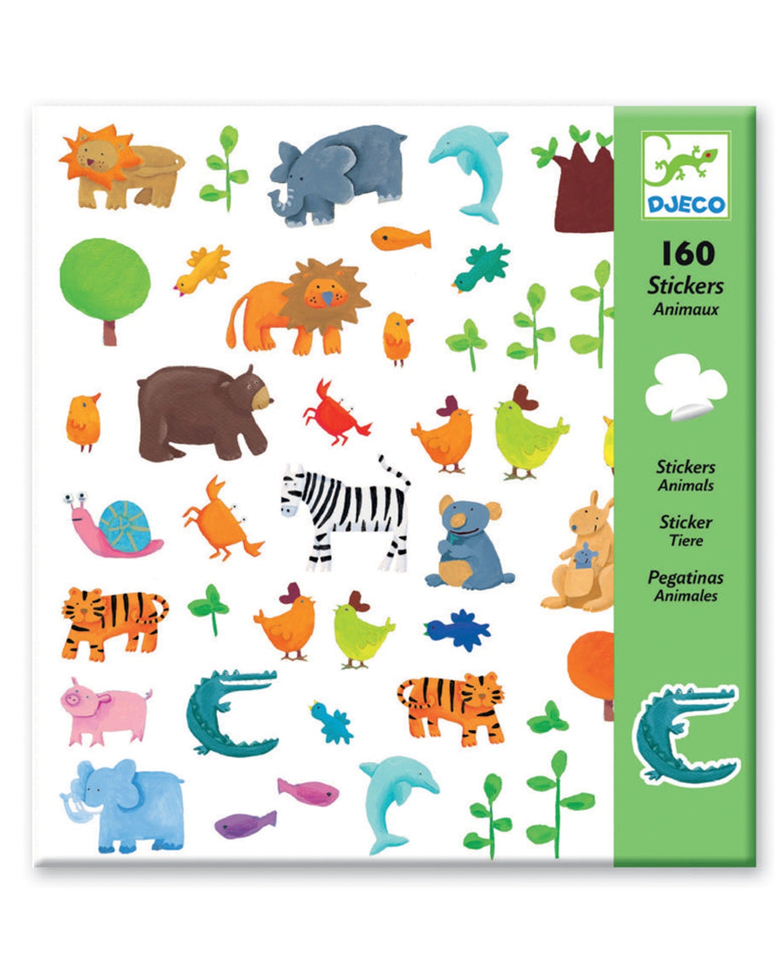 Djeco Animals Stickers