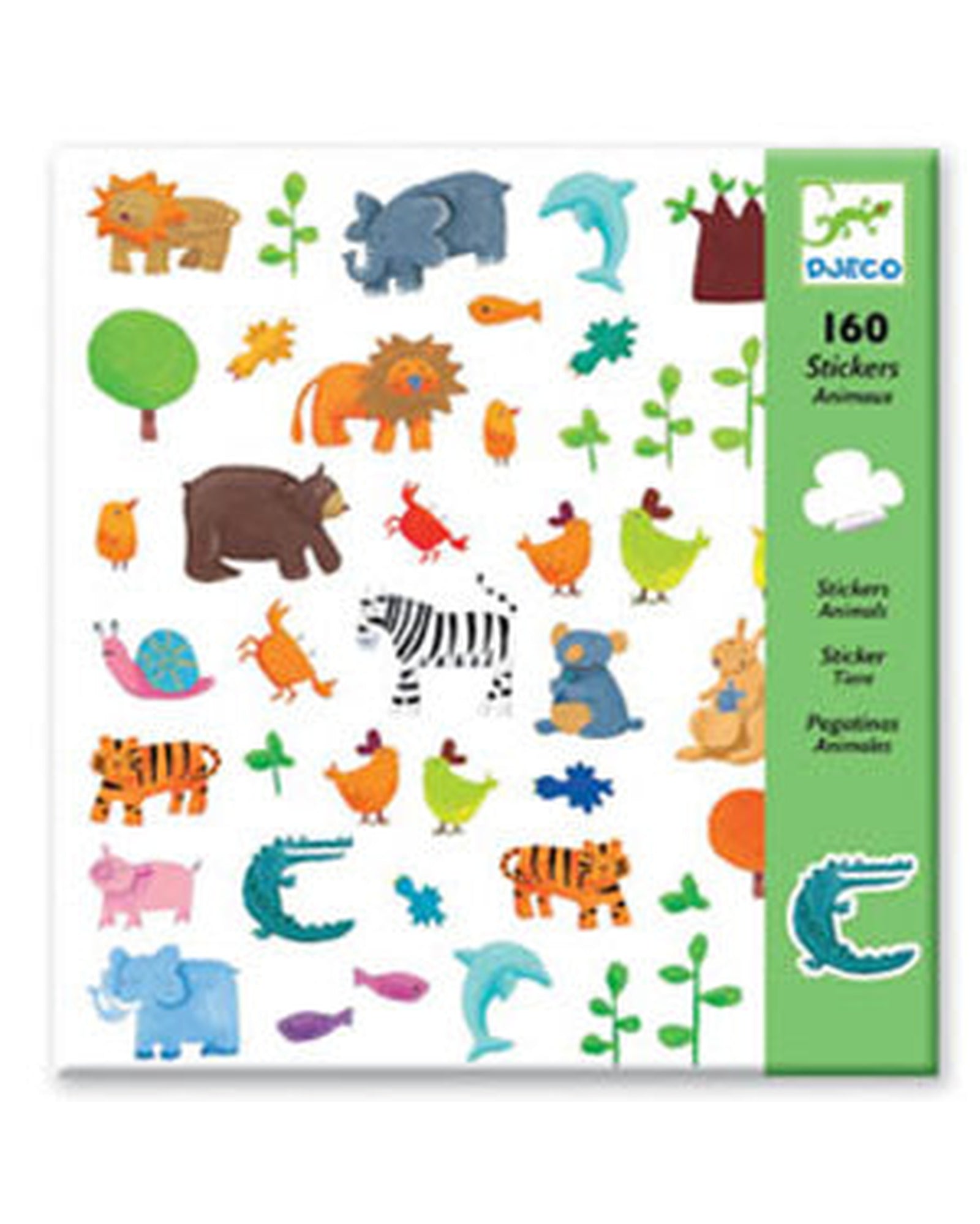 Djeco Animals Stickers