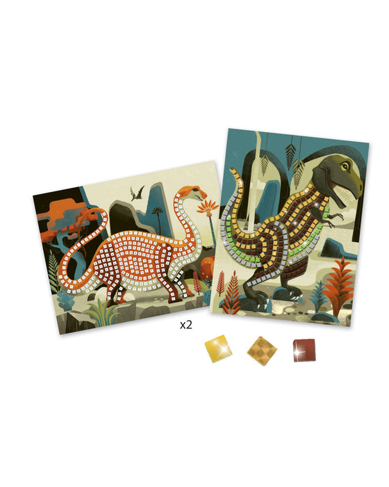 Djeco Dinosaurs Mosaics