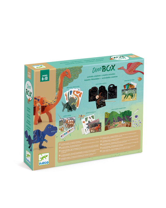 Djeco The World of Dinosaurs Multi Craft Box Kit