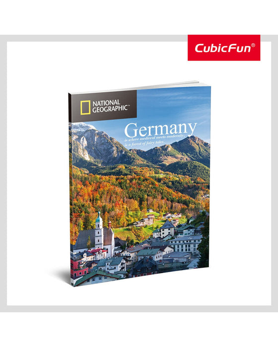 National Geographic 3D Puzzle Neudchwanstein Castle 128PC