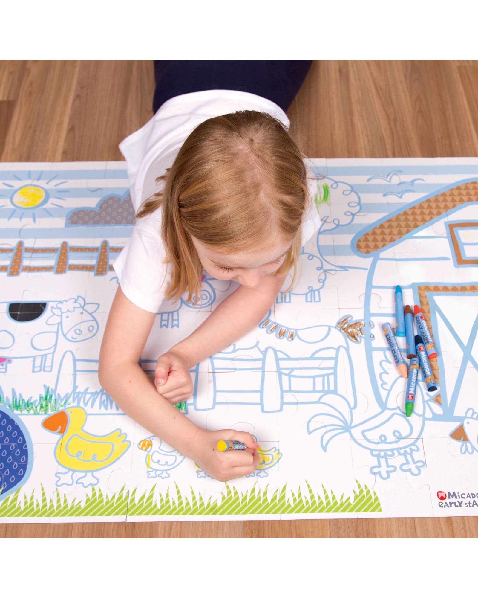 early stART Puzzletivities Floor Puzzle FSC Mix