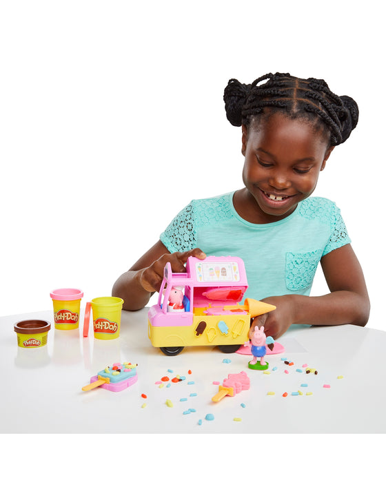 Peppa pig ice cream van playset sale