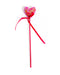 Fairy Girls Puffy Heart Wand