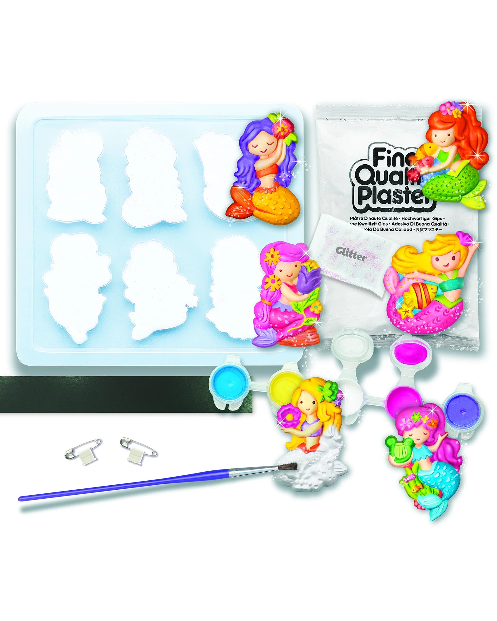 Mould & Paint Glitter Mermaid