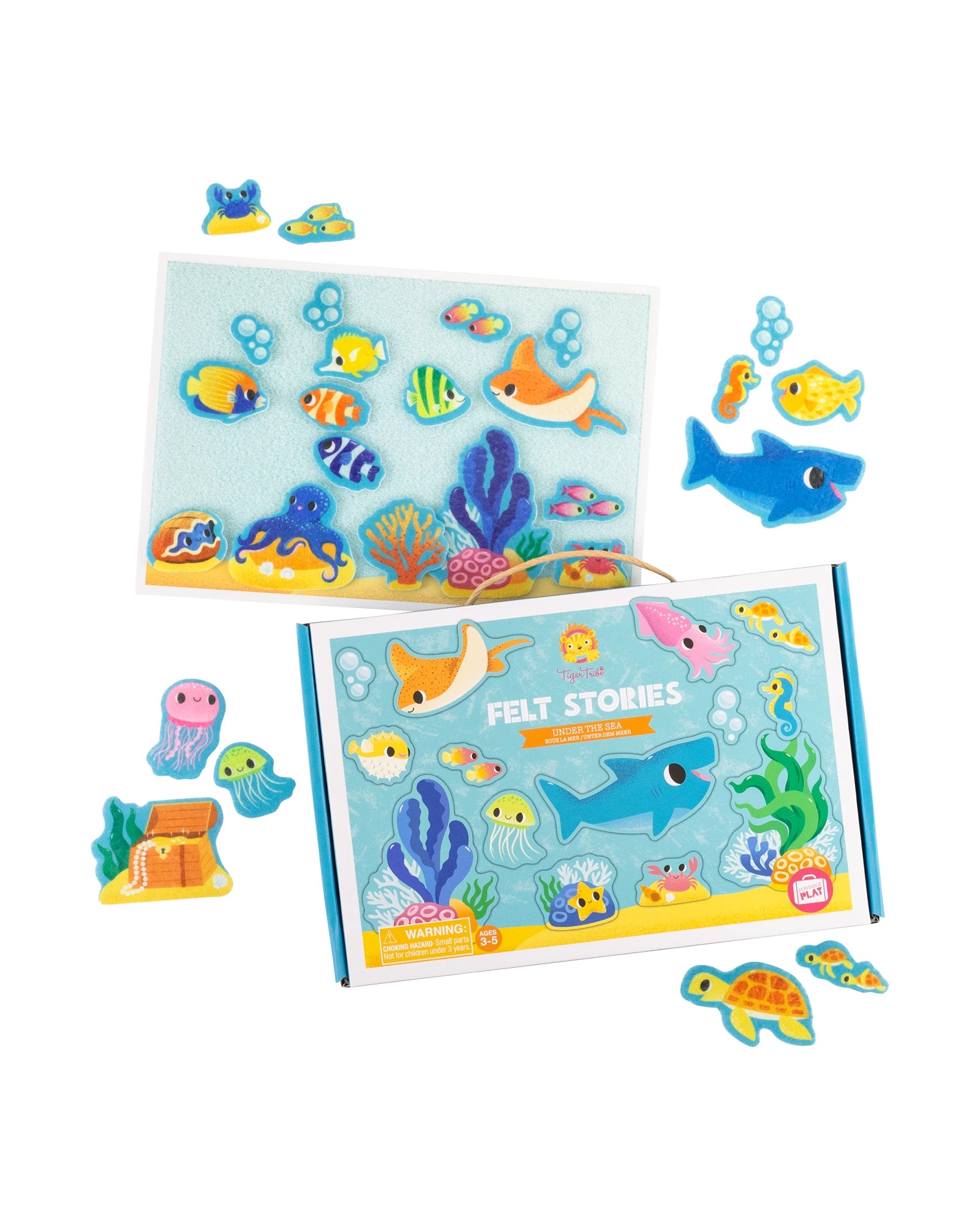 Tiger Tribe Felt Stories Under the Sea