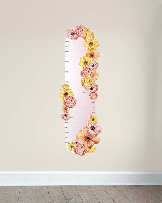 Floral Height Chart