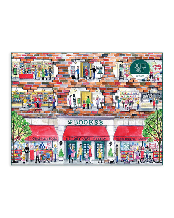 Galison 1000PC Day At The Bookstore