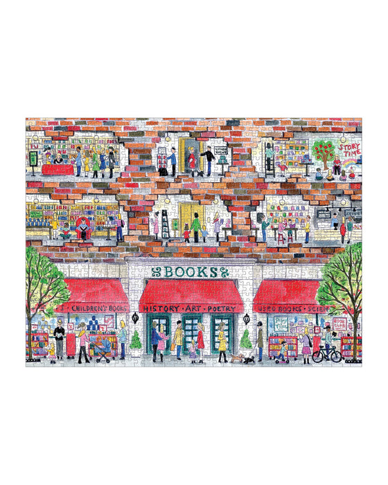 Galison 1000PC Day At The Bookstore
