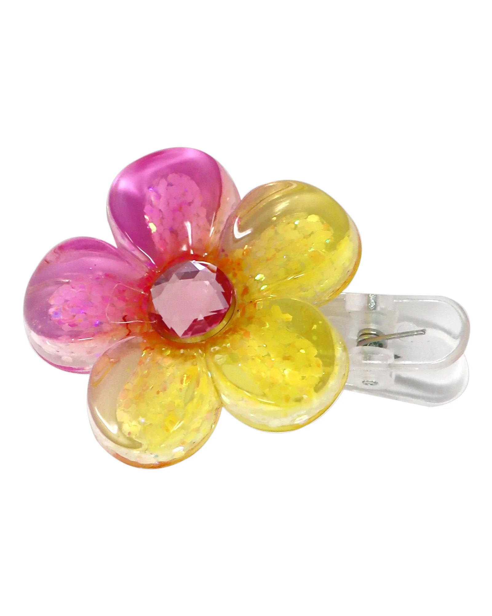 Pink Poppy Hairclip Daisy Sparkle