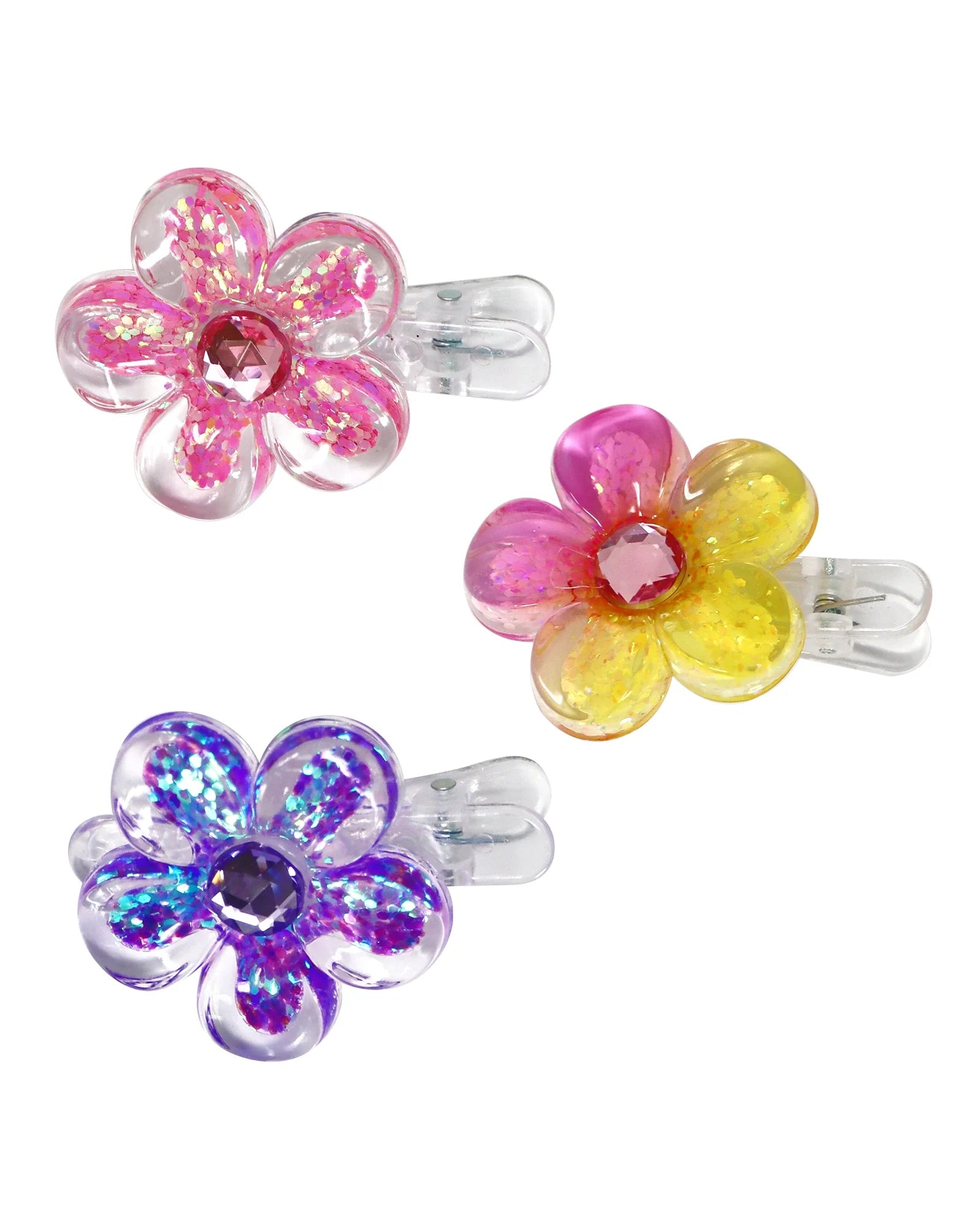 Pink Poppy Hairclip Daisy Sparkle