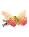 Pink Poppy Hairclip Butterfly Burst