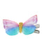 Pink Poppy Hairclip Butterfly Burst