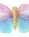 Pink Poppy Hairclip Butterfly Burst