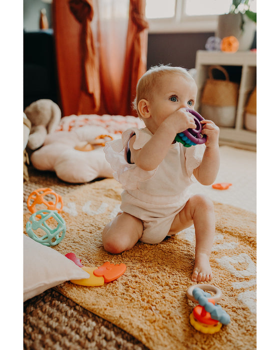 Jellystone Rainbow Stacker Teether And Toy