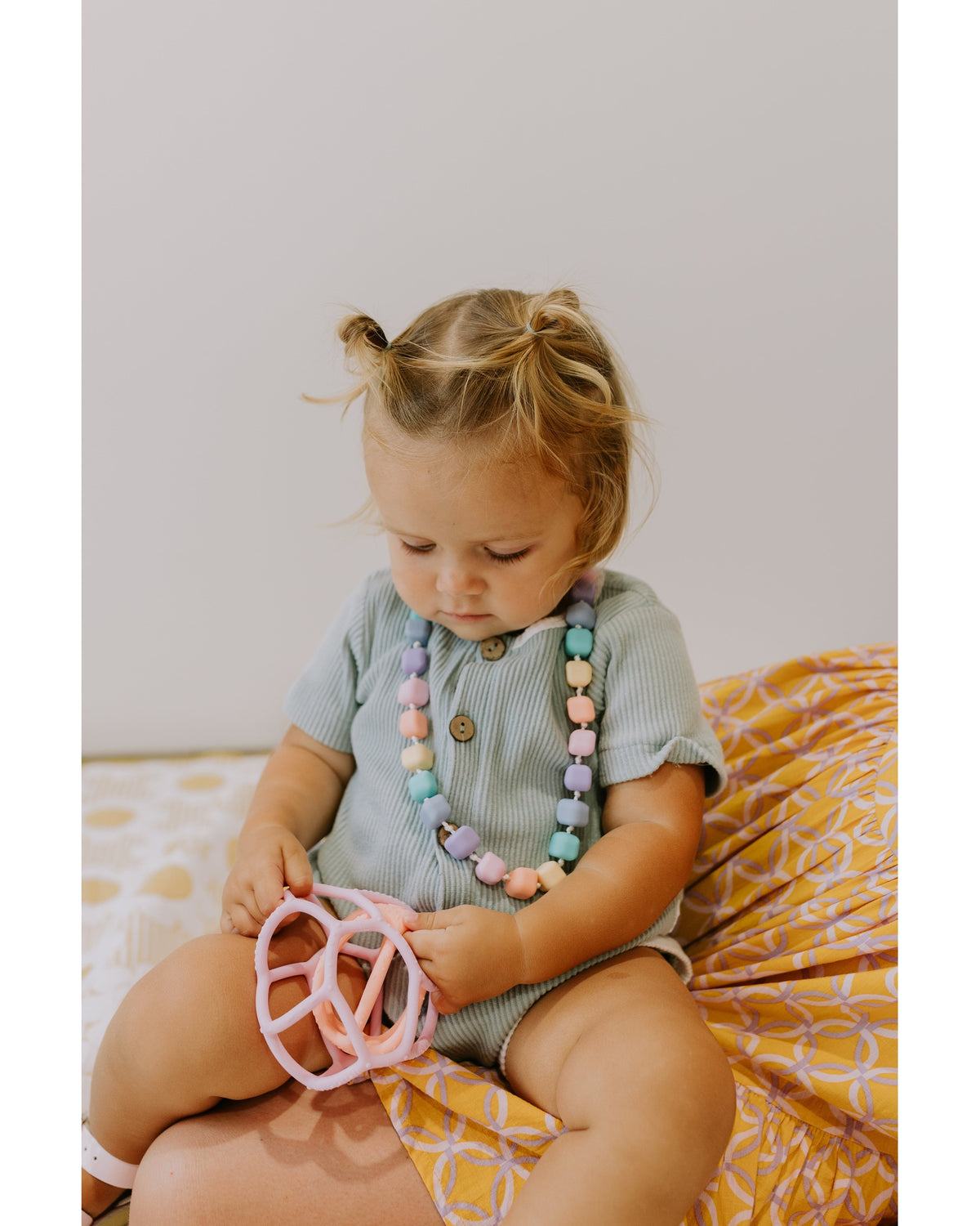 Sensory Ball 2 pack bubblegum/Peach