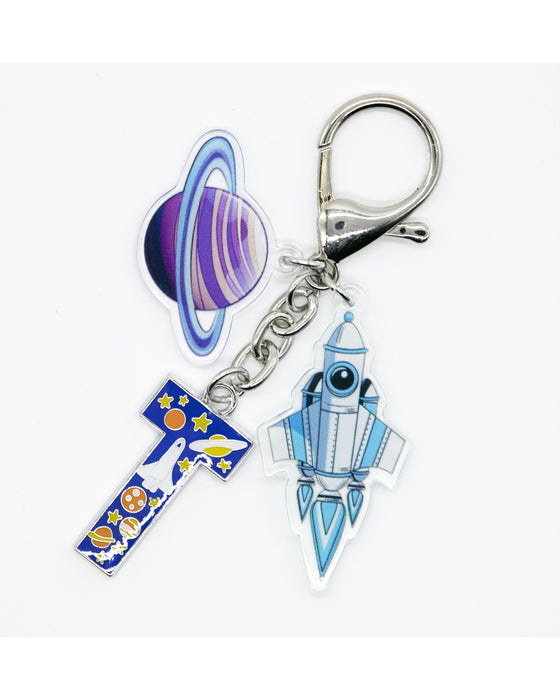 Space Keyring T