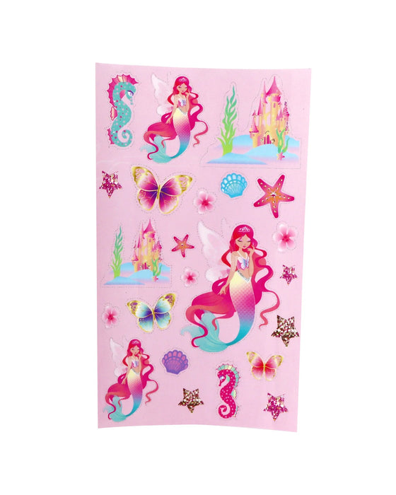 Pink Poppy Shimmering Mermaid Cosmetic Set