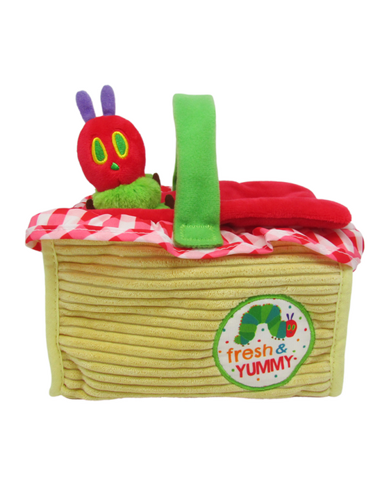 The Very Hungry Caterpillar Activity Toy Vhc Picnic Basket 7pc Plush Playset