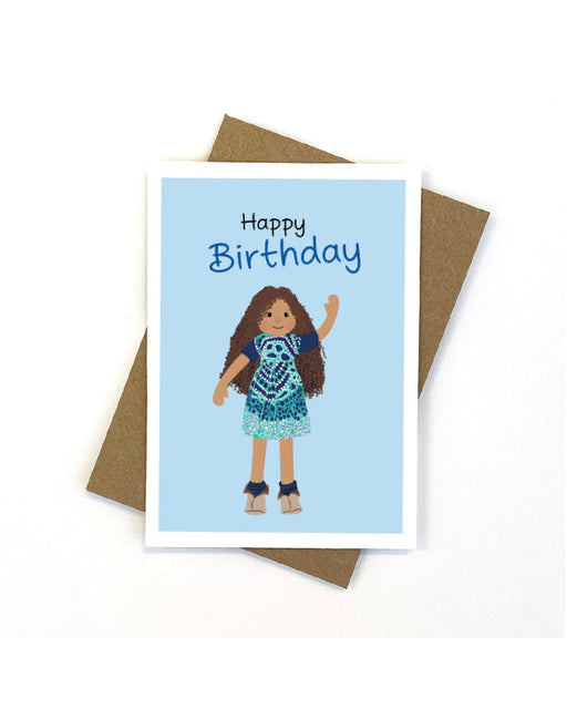 Candlebark Kiya Birthday Card