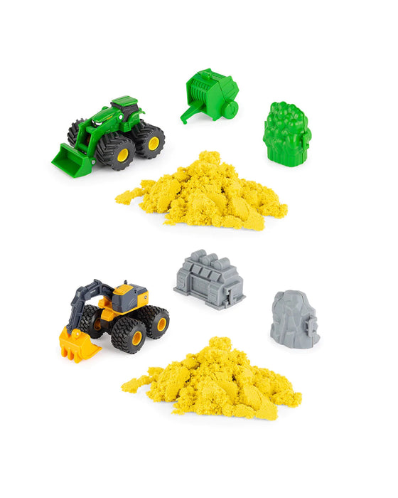 John Deere Monster Treads Vehicle with Sand - Assorted