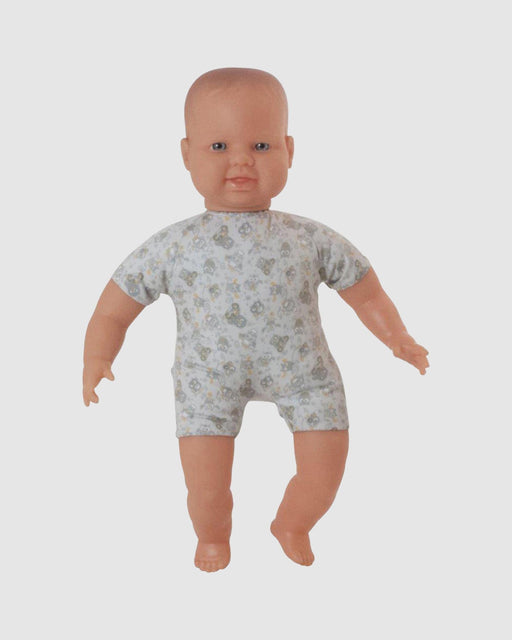 Soft Bodied Caucasian Doll with Articulated Head 40cm