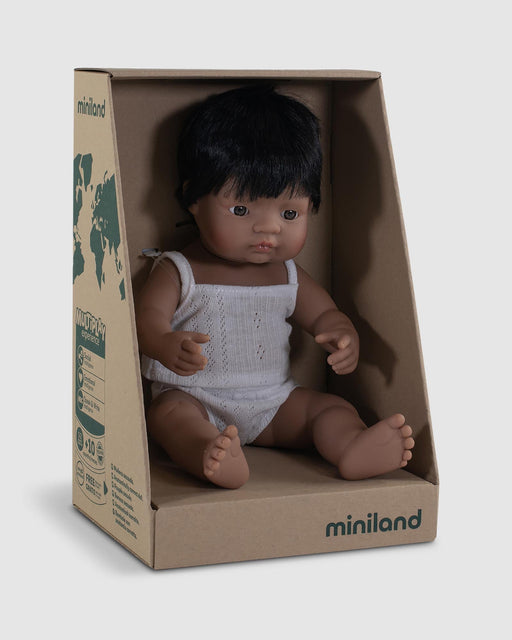 Anatomically Correct Baby Doll Hispanic Boy