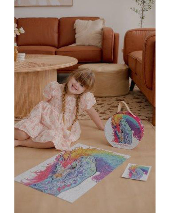 Mindful Living Kids 72 pc Puzzle Brave as a Unicorn