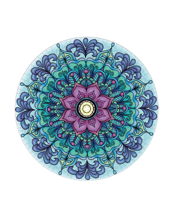 Mindful Living 500 pc Mandala Puzzle Breathe
