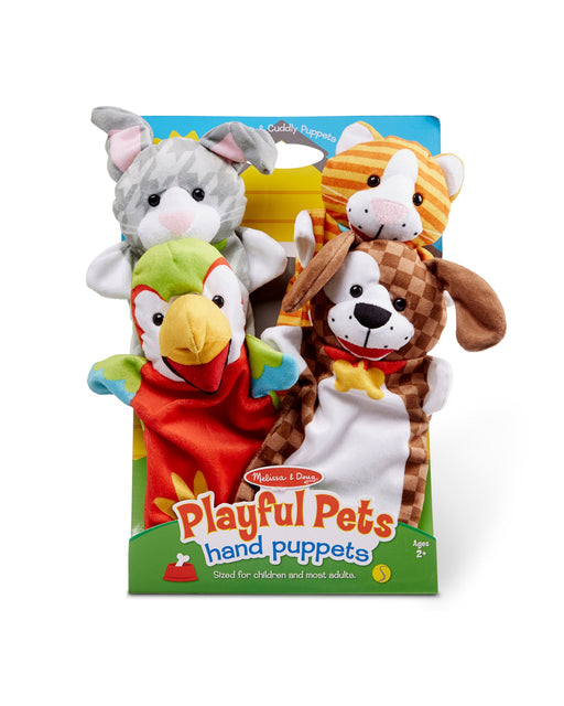 Melissa and Doug Hand Puppets Playful Pets