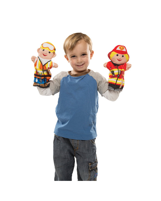 Melissa and Doug Hand Puppets Jolly Helpers